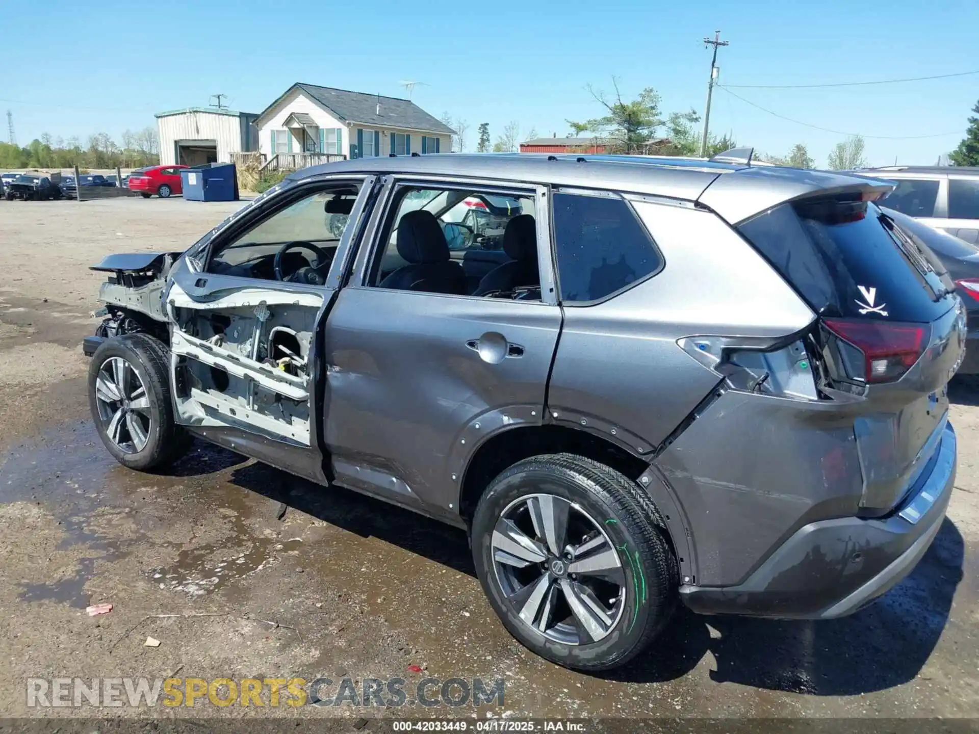 3 Photograph of a damaged car 5N1AT3CB1MC830397 NISSAN ROGUE 2021