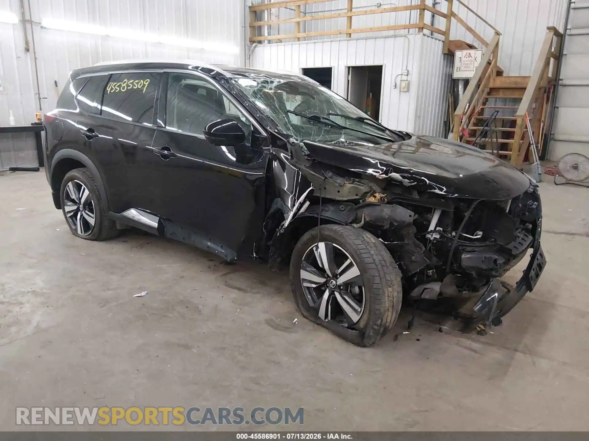1 fotografías del automóvil dañado 5N1AT3CB2MC714139 NISSAN ROGUE 2021