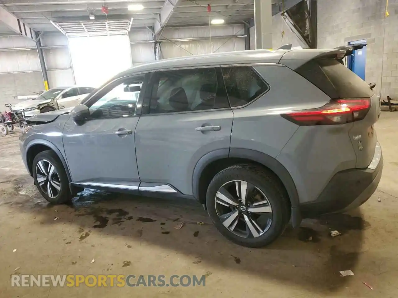 2 Photograph of a damaged car 5N1AT3CB2MC718398 NISSAN ROGUE 2021