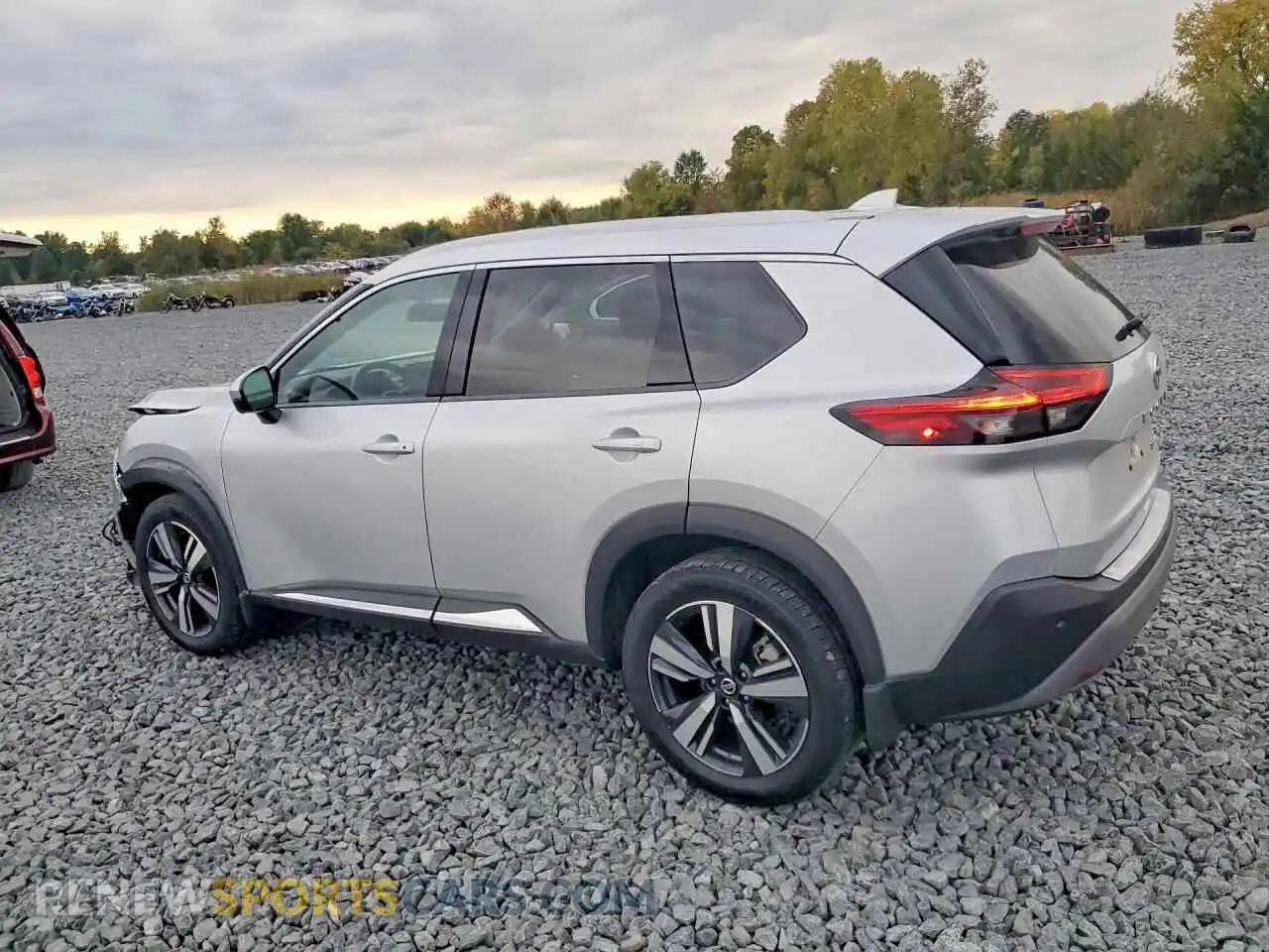 2 Photograph of a damaged car 5N1AT3CB2MC724492 NISSAN ROGUE 2021