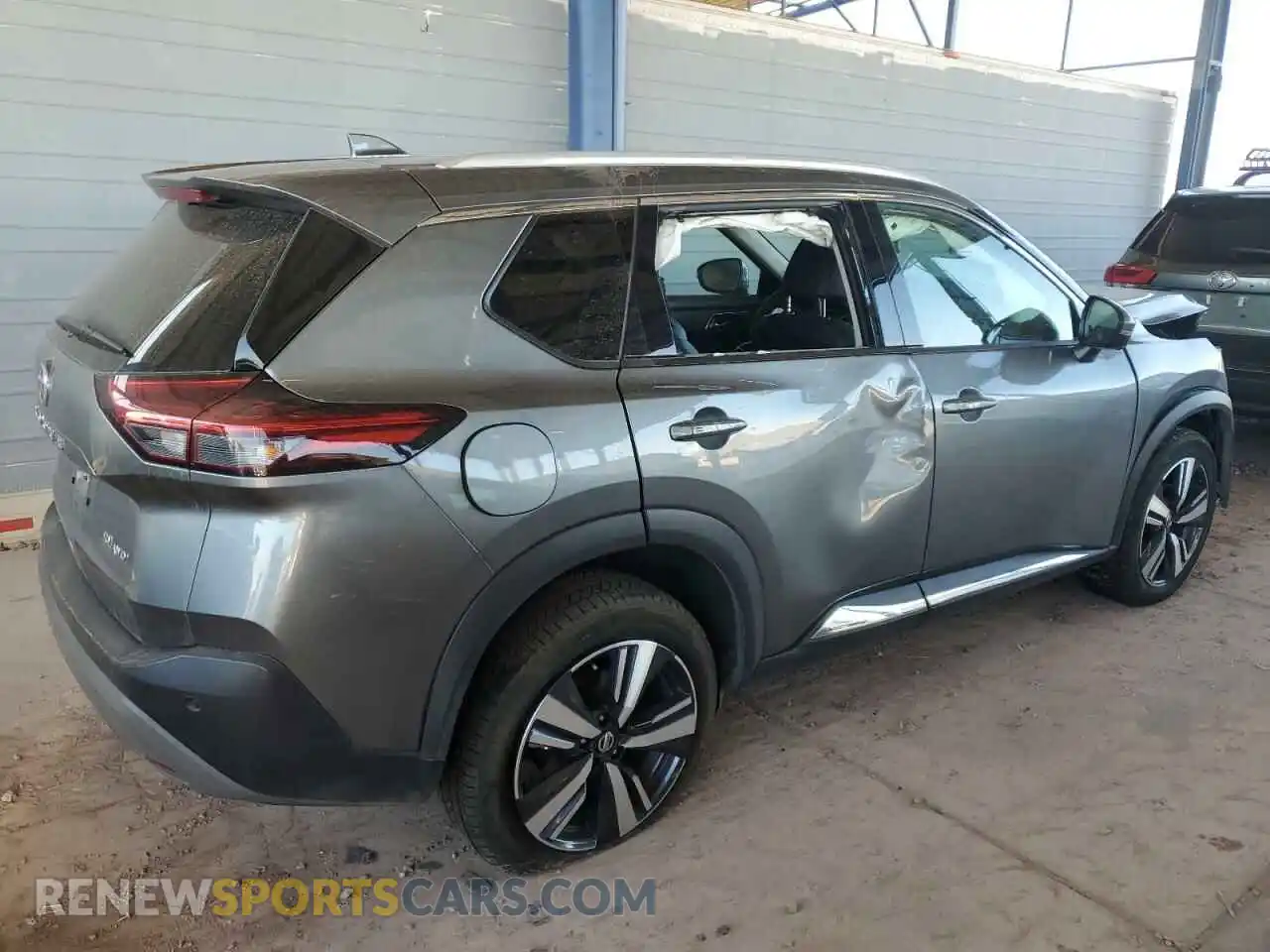 3 Photograph of a damaged car 5N1AT3CB3MC719012 NISSAN ROGUE 2021