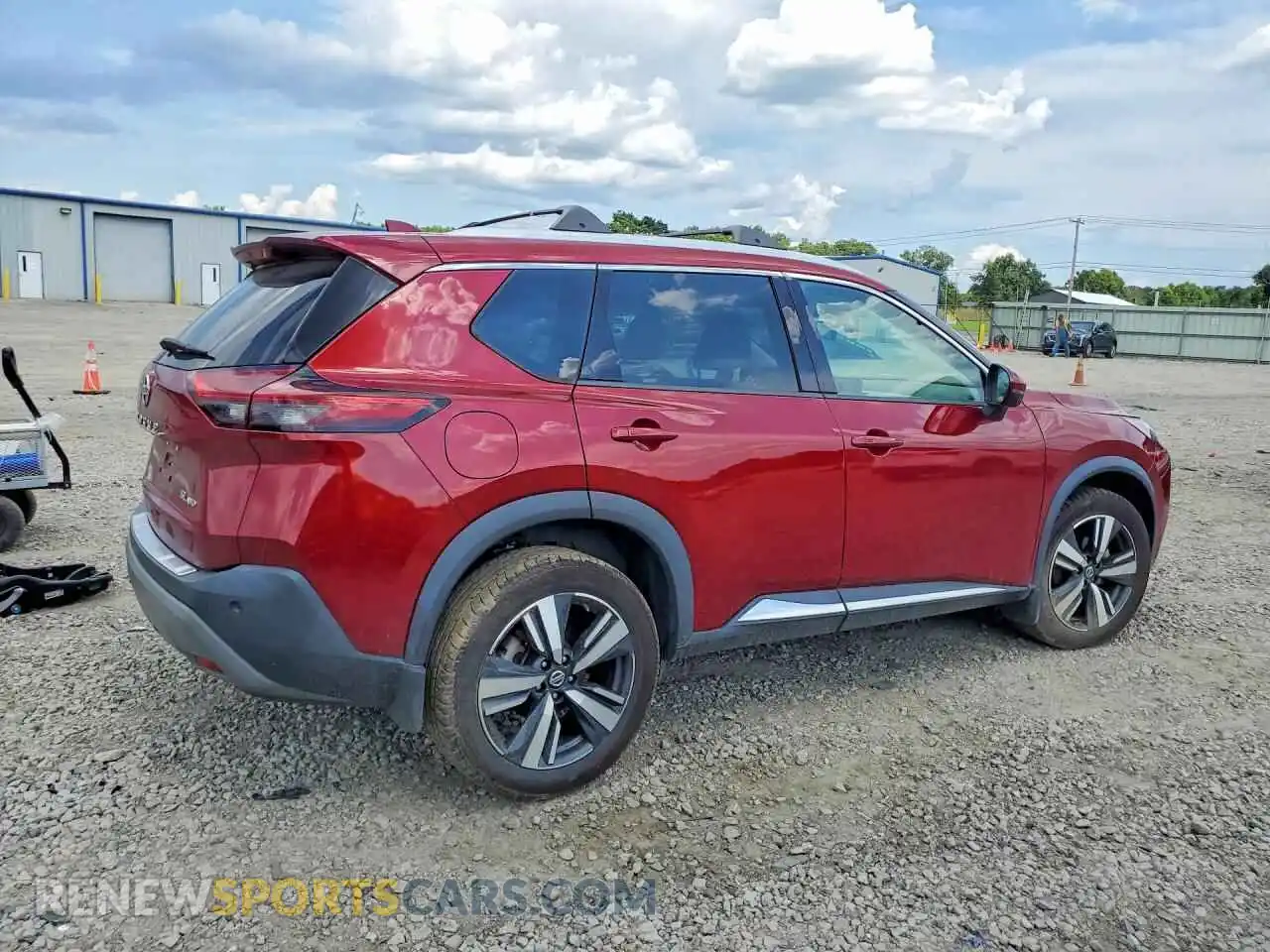 3 Photograph of a damaged car 5N1AT3CB3MC761244 NISSAN ROGUE 2021