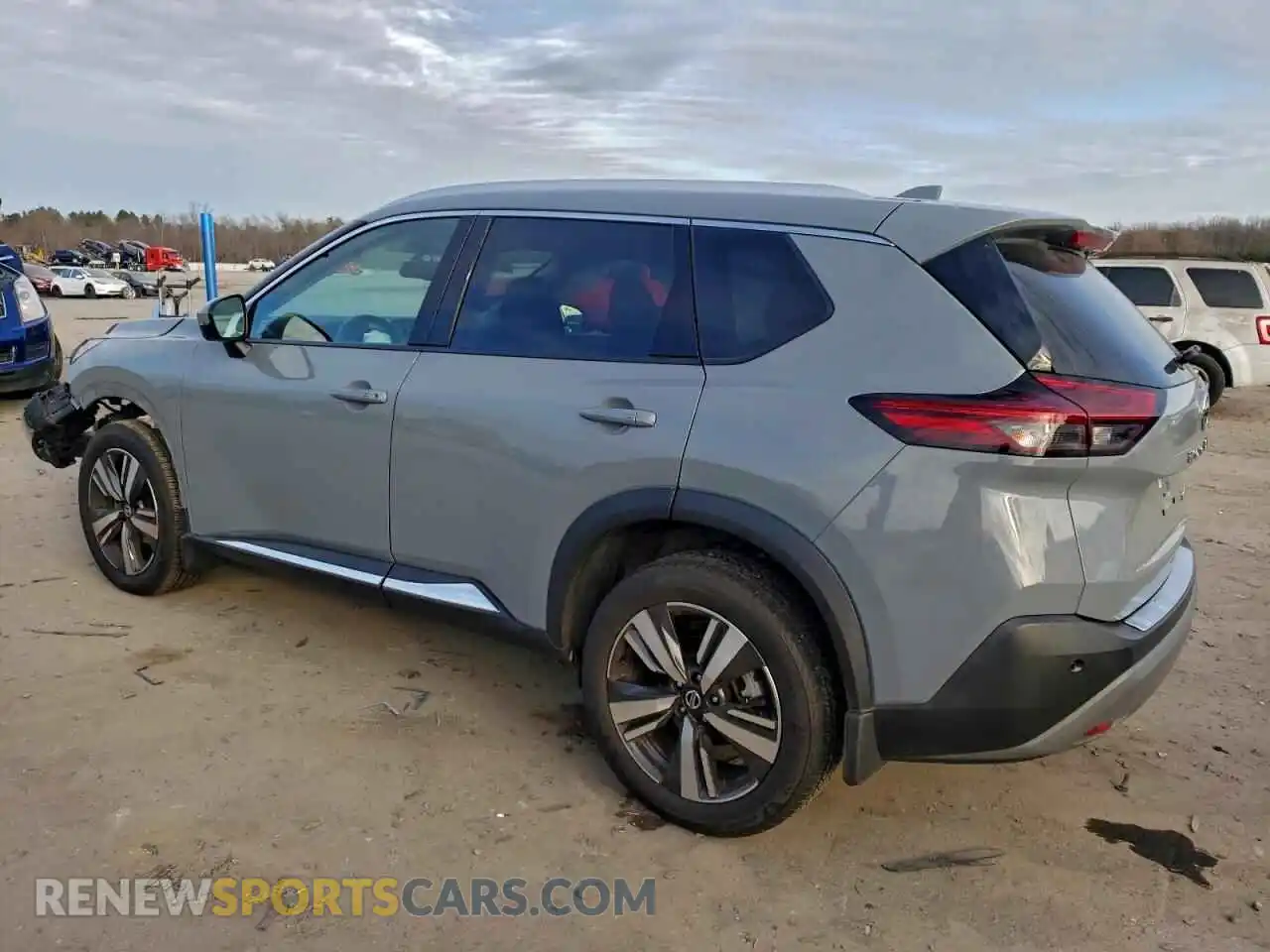 2 Photograph of a damaged car 5N1AT3CB3MC791439 NISSAN ROGUE 2021