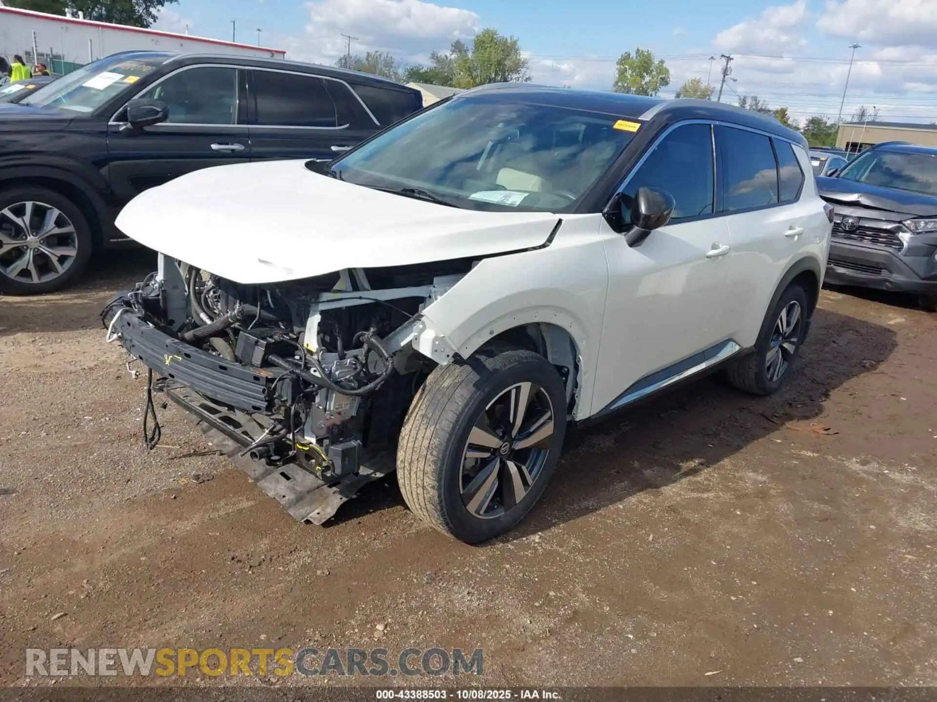 2 Photograph of a damaged car 5N1AT3CB4MC757719 NISSAN ROGUE 2021