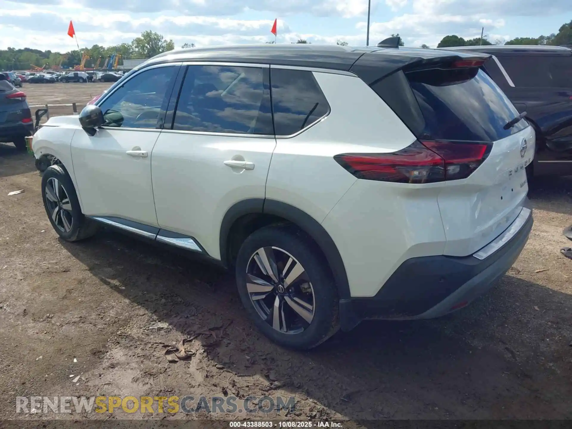 3 Photograph of a damaged car 5N1AT3CB4MC757719 NISSAN ROGUE 2021