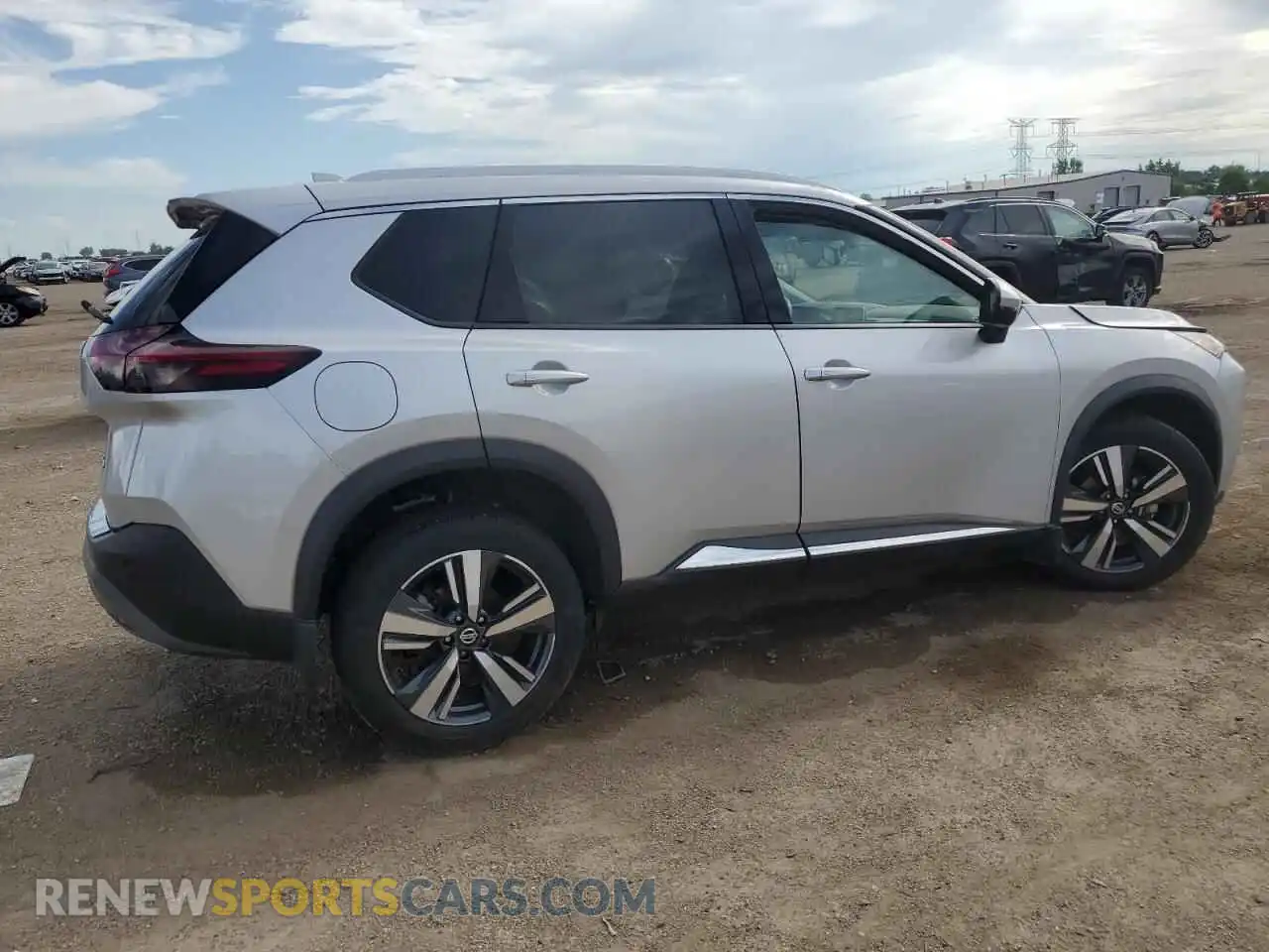 3 Photograph of a damaged car 5N1AT3CB4MC798304 NISSAN ROGUE 2021