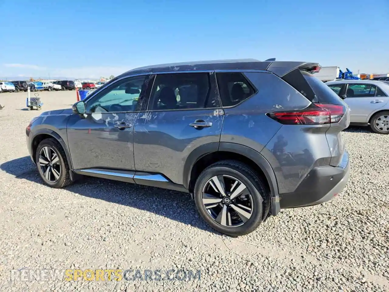 2 Photograph of a damaged car 5N1AT3CB5MC673666 NISSAN ROGUE 2021