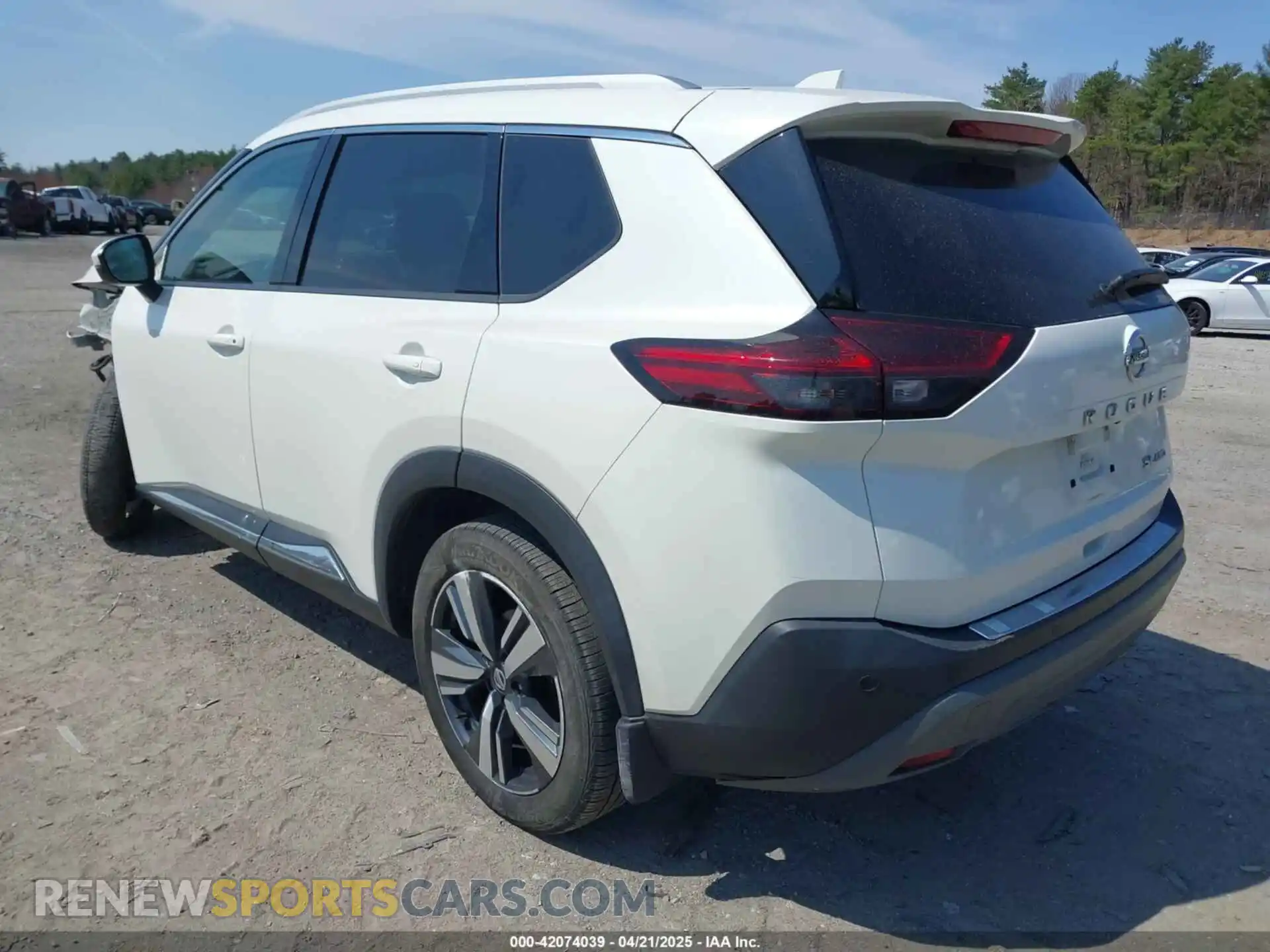 3 Photograph of a damaged car 5N1AT3CB5MC766767 NISSAN ROGUE 2021