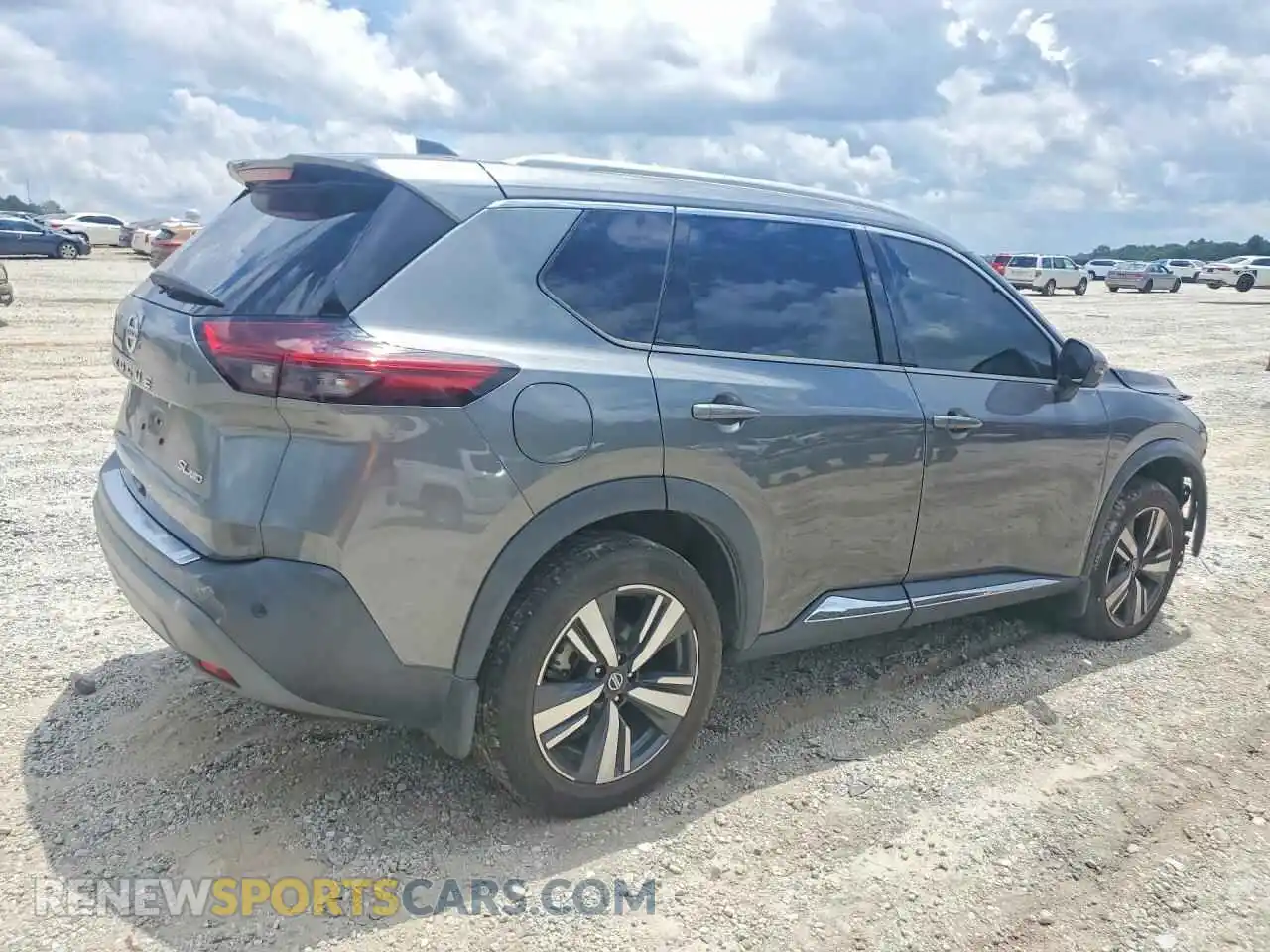 3 Photograph of a damaged car 5N1AT3CB5MC803560 NISSAN ROGUE 2021