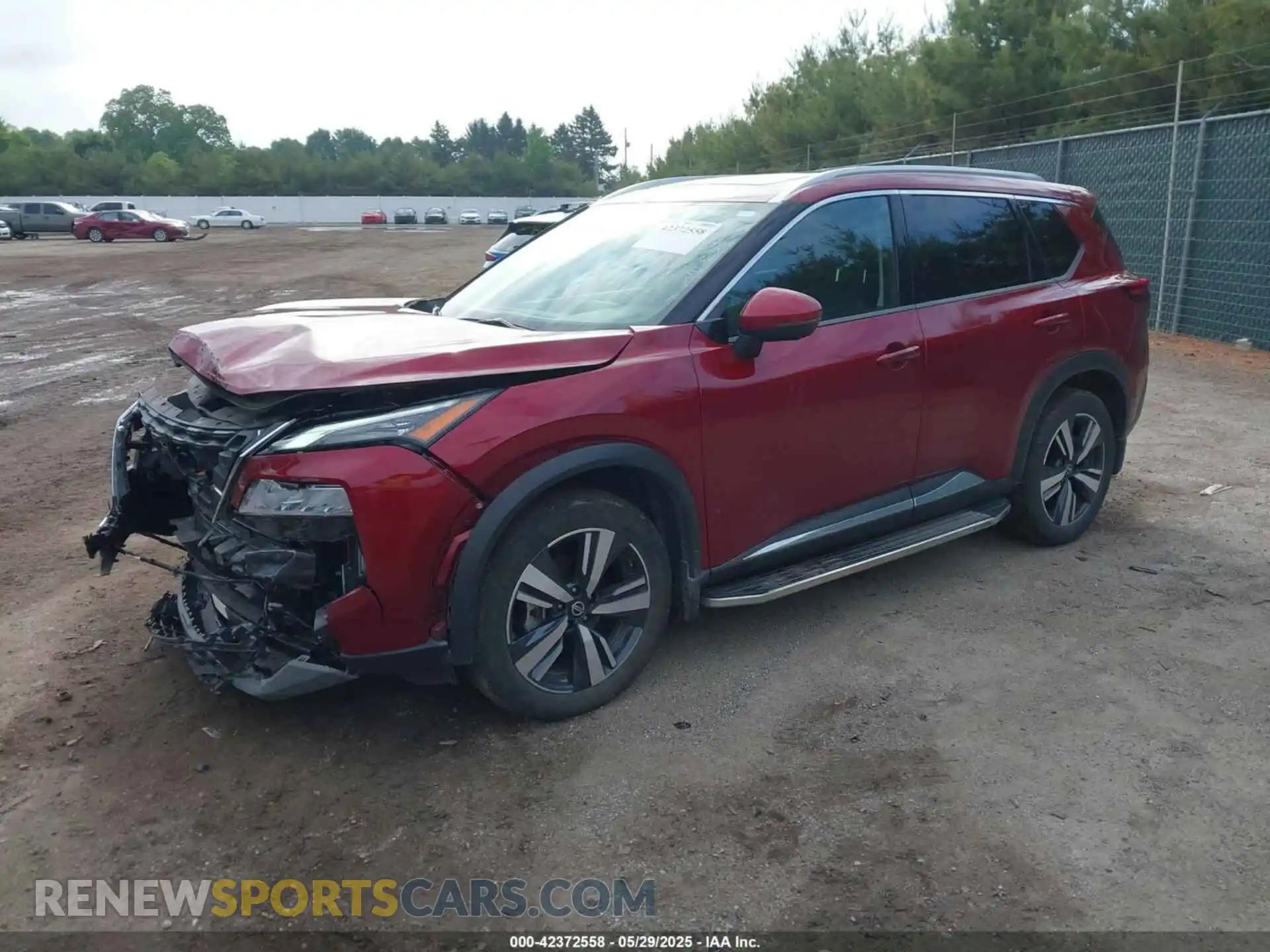 2 Photograph of a damaged car 5N1AT3CB5MC816860 NISSAN ROGUE 2021