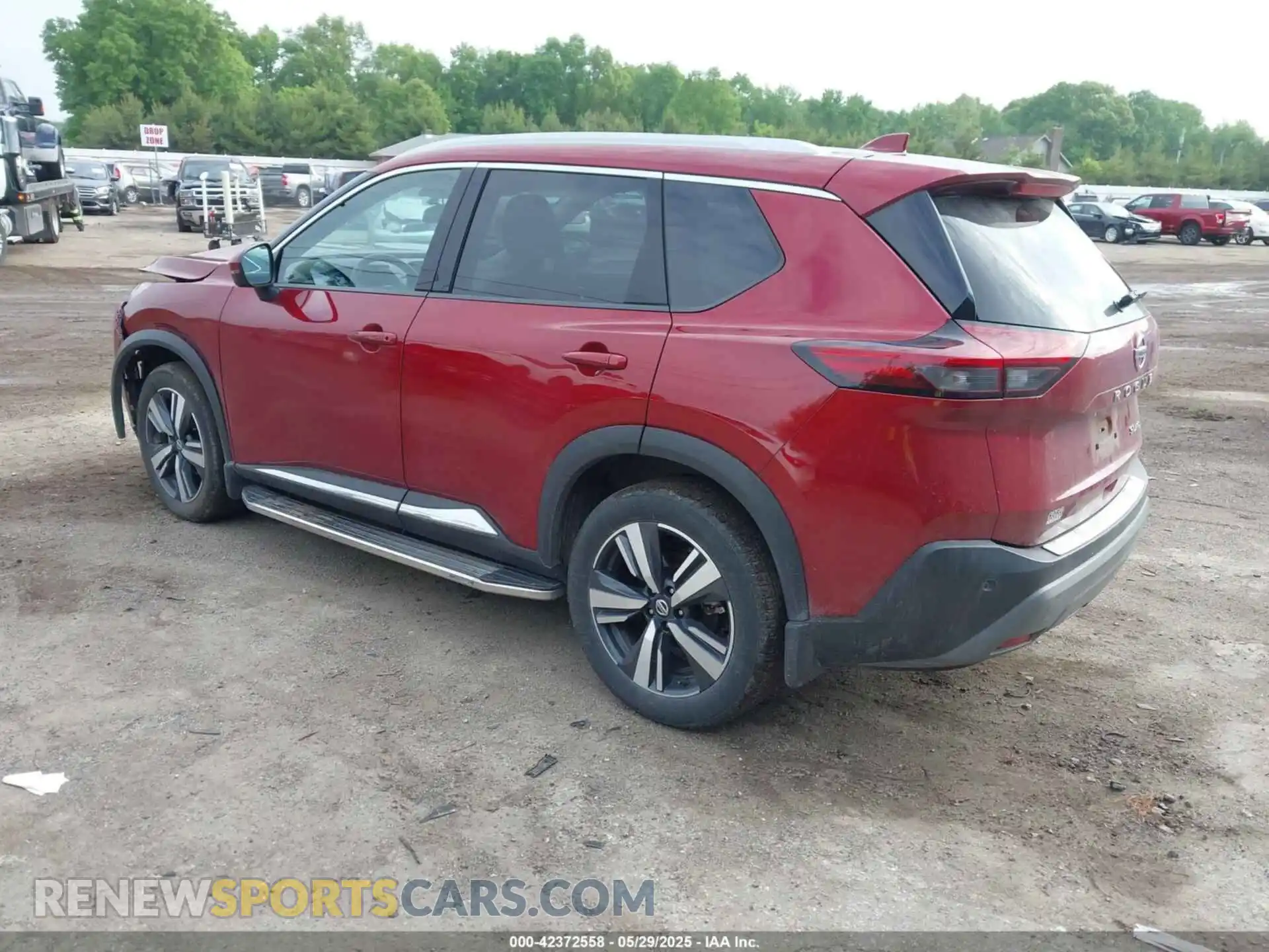 3 Photograph of a damaged car 5N1AT3CB5MC816860 NISSAN ROGUE 2021