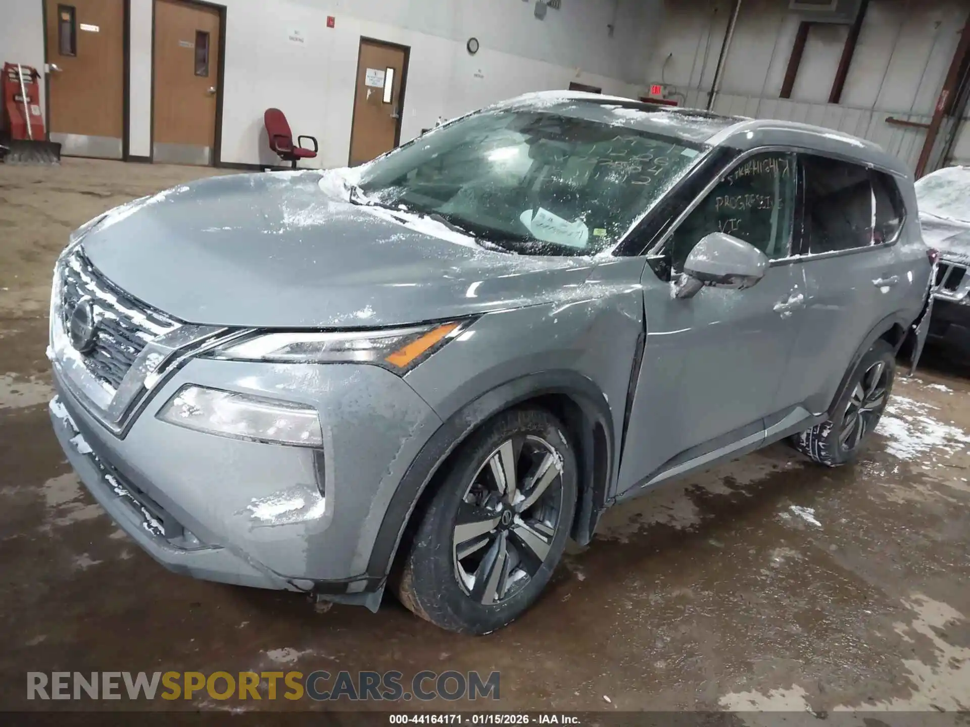 2 Photograph of a damaged car 5N1AT3CB6MC737584 NISSAN ROGUE 2021