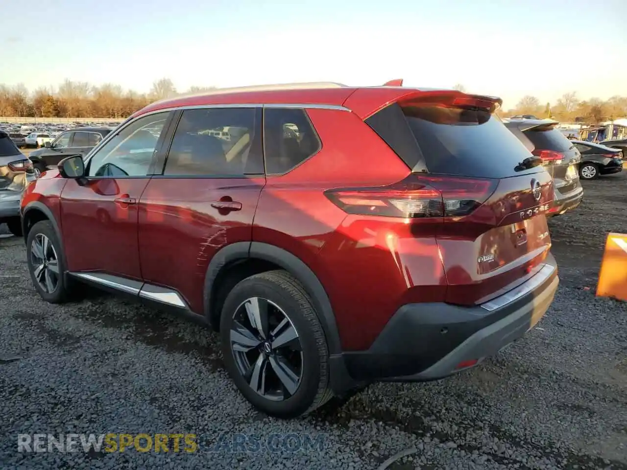 2 Photograph of a damaged car 5N1AT3CB6MC768382 NISSAN ROGUE 2021