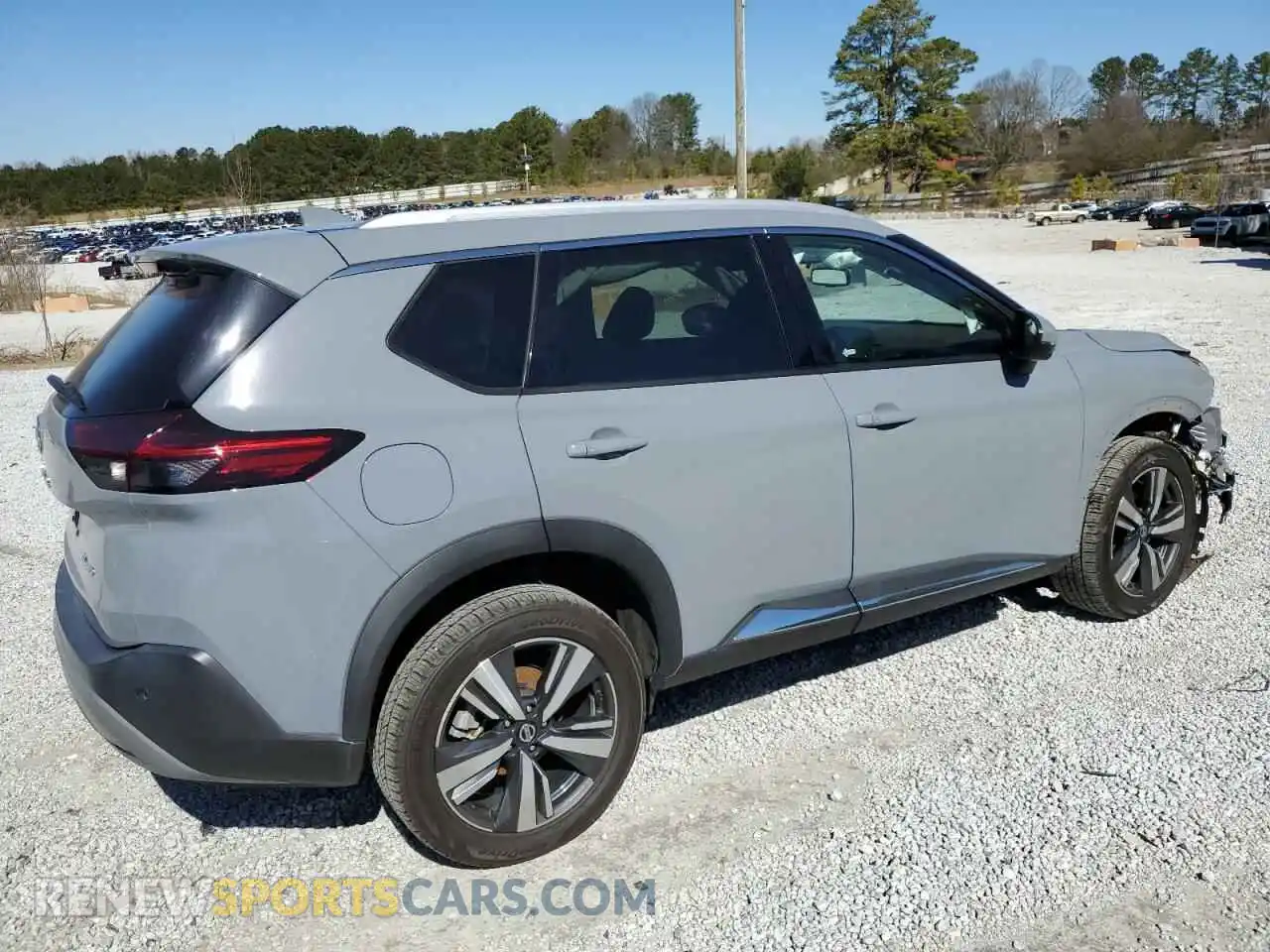 3 Photograph of a damaged car 5N1AT3CB6MC809500 NISSAN ROGUE 2021