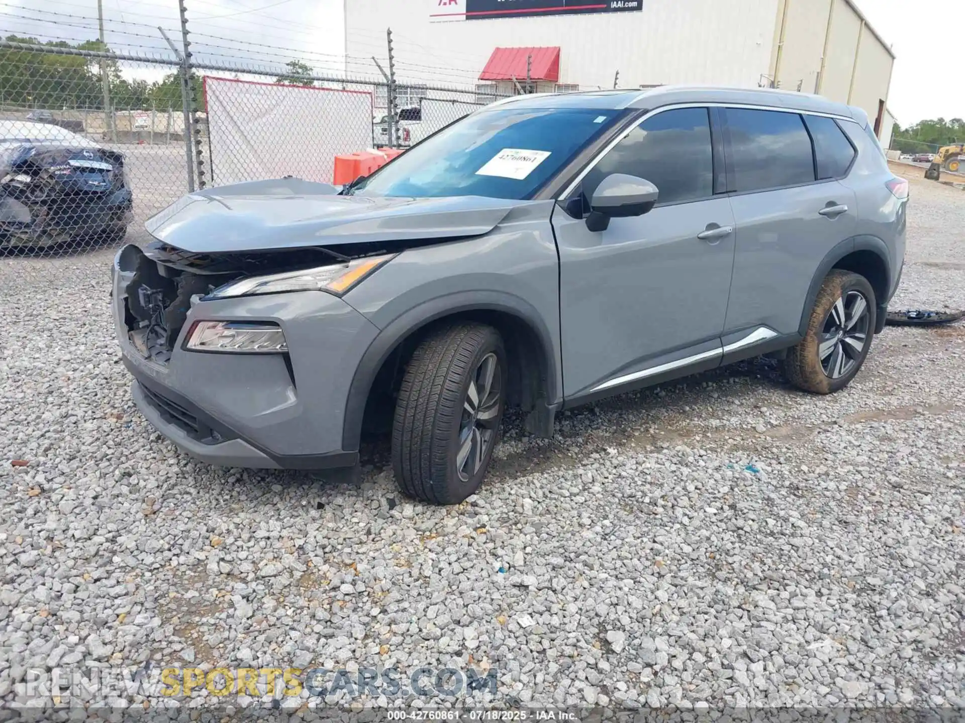 2 Photograph of a damaged car 5N1AT3CB6MC818357 NISSAN ROGUE 2021