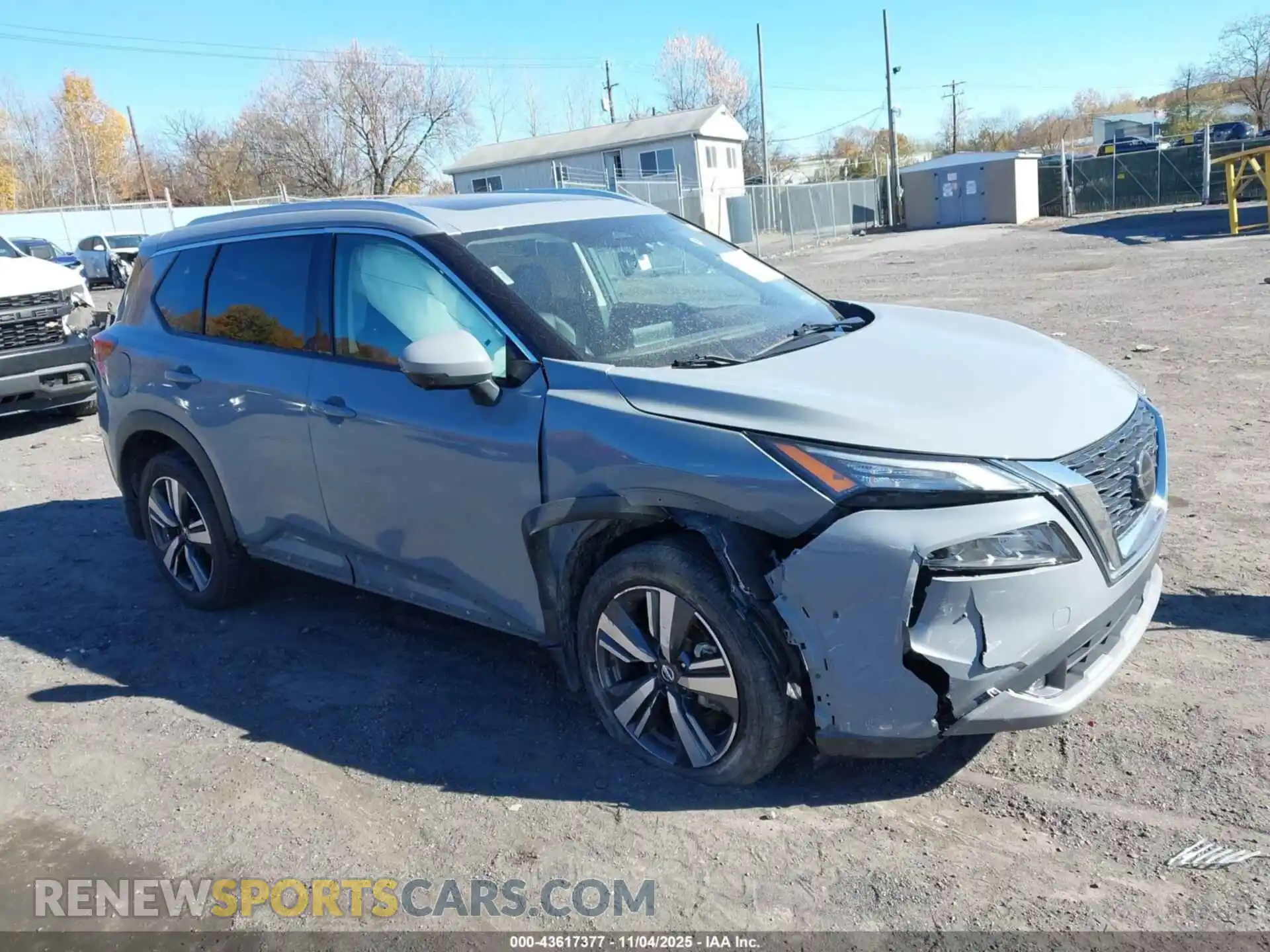 1 Photograph of a damaged car 5N1AT3CB7MC773493 NISSAN ROGUE 2021