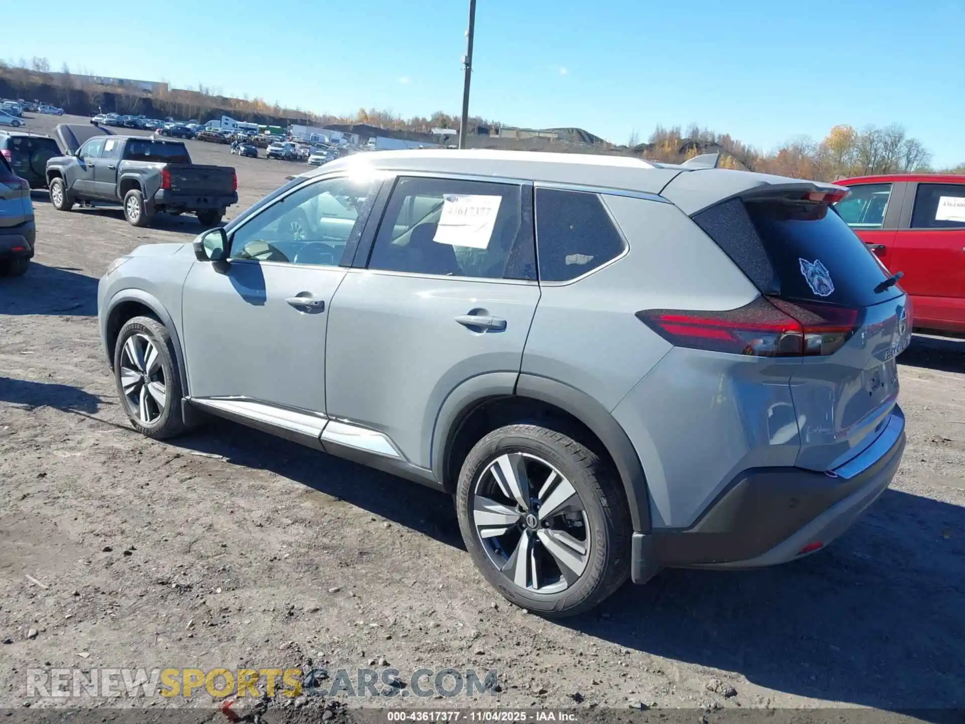 3 Photograph of a damaged car 5N1AT3CB7MC773493 NISSAN ROGUE 2021