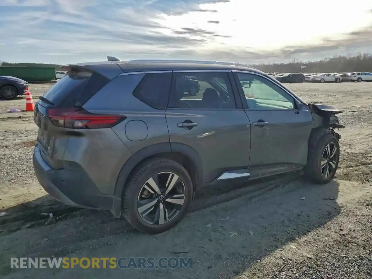 3 Photograph of a damaged car 5N1AT3CB7MC804483 NISSAN ROGUE 2021