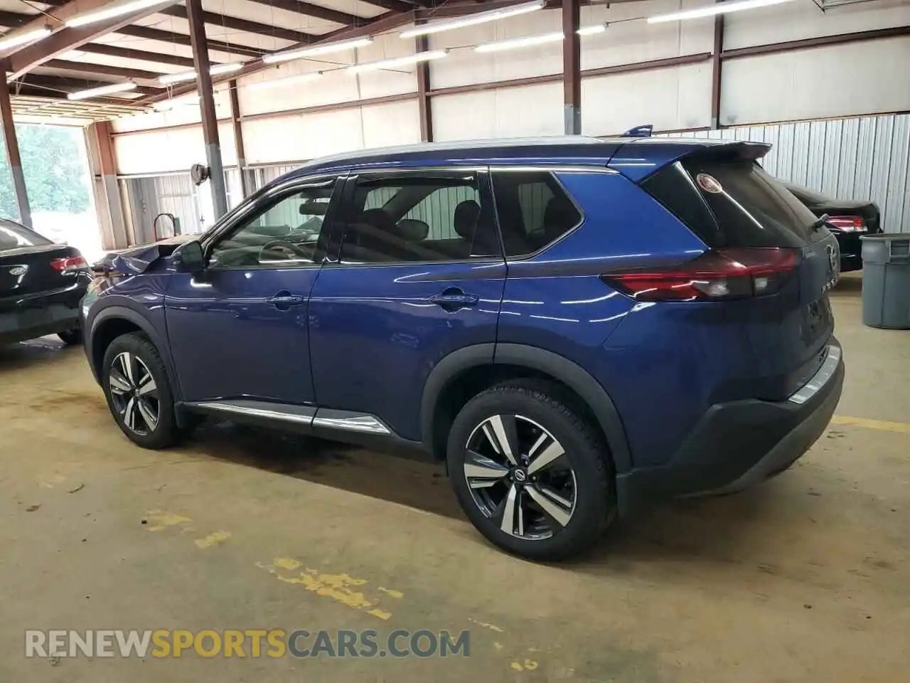 2 Photograph of a damaged car 5N1AT3CB8MC706370 NISSAN ROGUE 2021