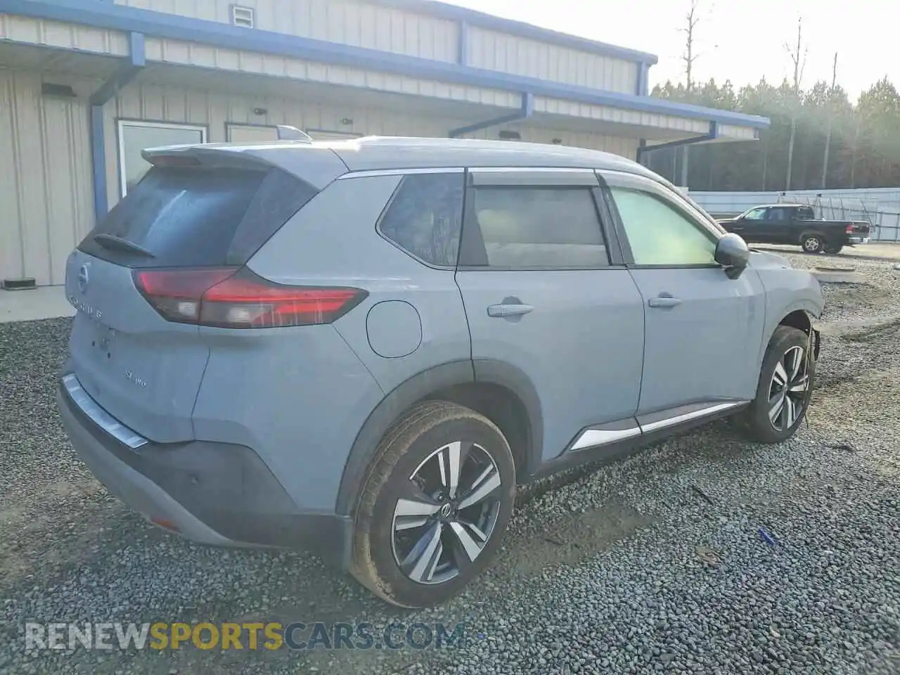 3 Photograph of a damaged car 5N1AT3CB8MC802323 NISSAN ROGUE 2021