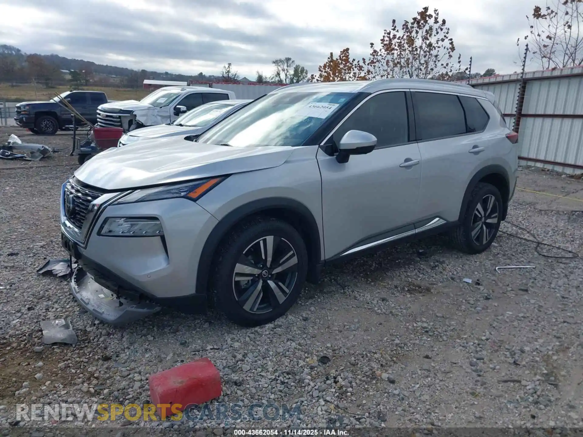 2 Photograph of a damaged car 5N1AT3CB8MC812611 NISSAN ROGUE 2021