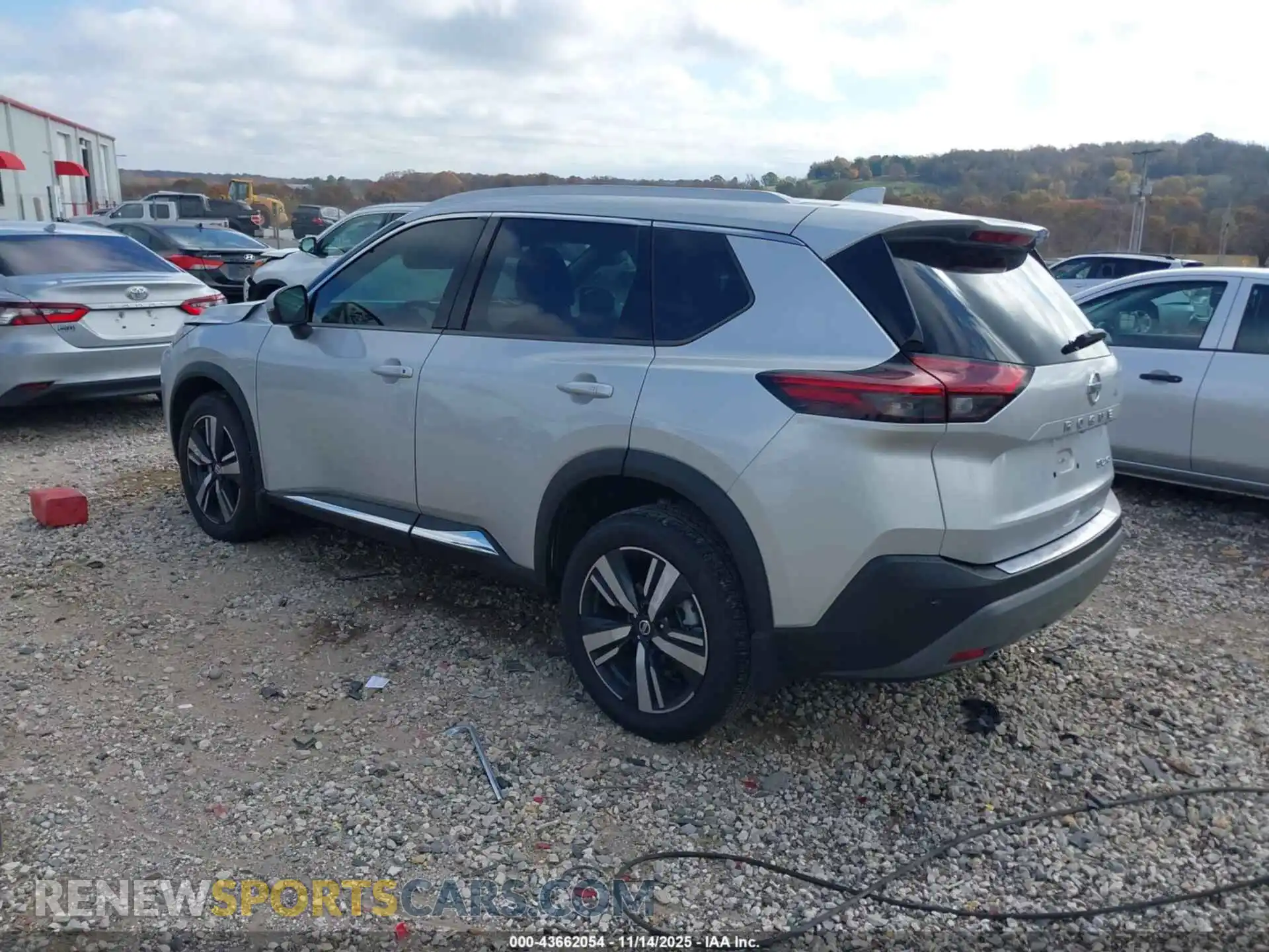 3 Photograph of a damaged car 5N1AT3CB8MC812611 NISSAN ROGUE 2021