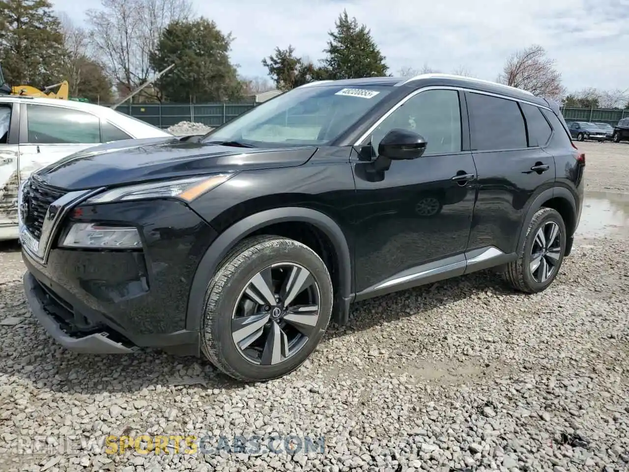 1 Photograph of a damaged car 5N1AT3CB8MC814309 NISSAN ROGUE 2021