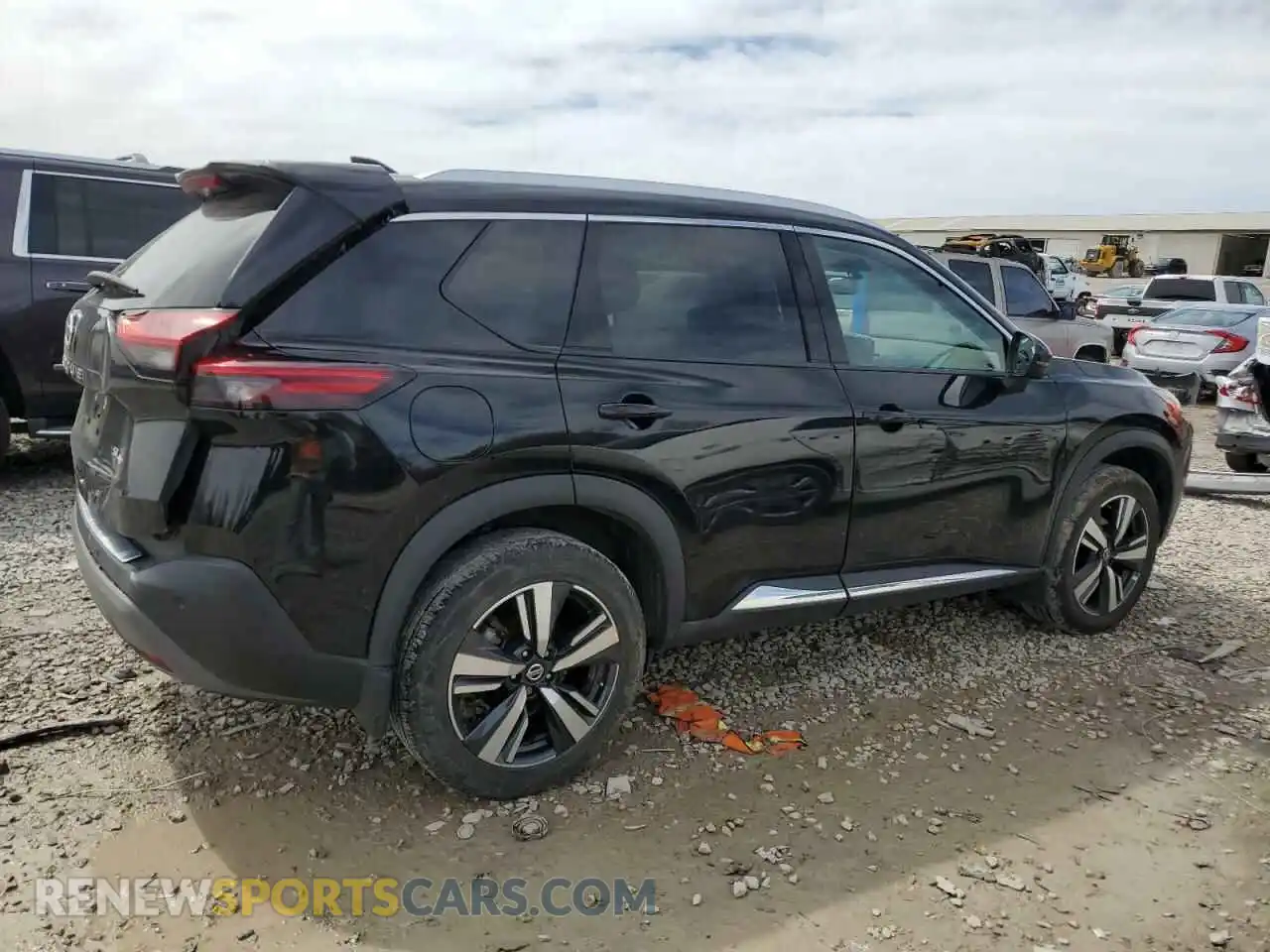 3 Photograph of a damaged car 5N1AT3CB8MC814309 NISSAN ROGUE 2021