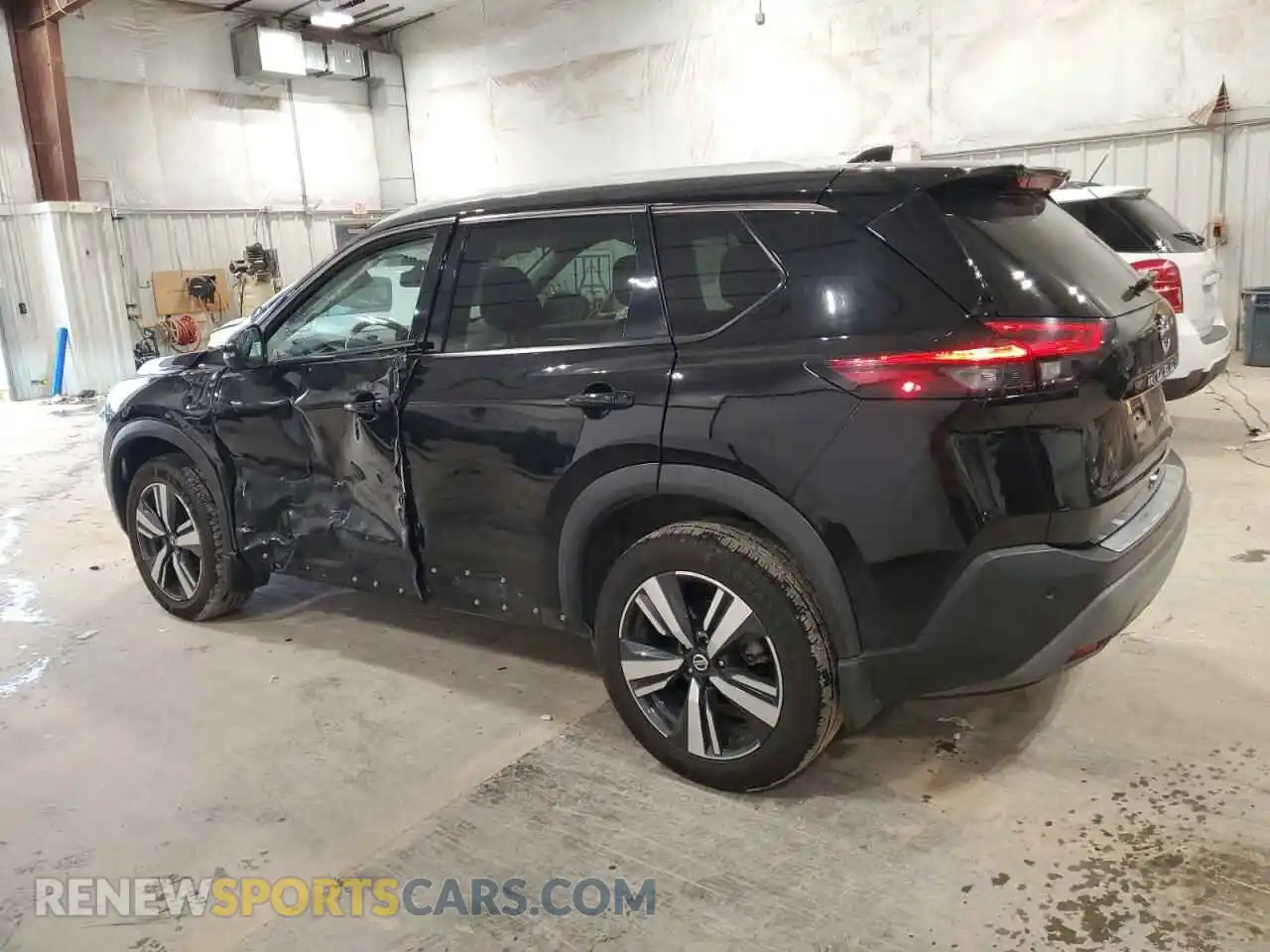 2 Photograph of a damaged car 5N1AT3CB9MC754542 NISSAN ROGUE 2021