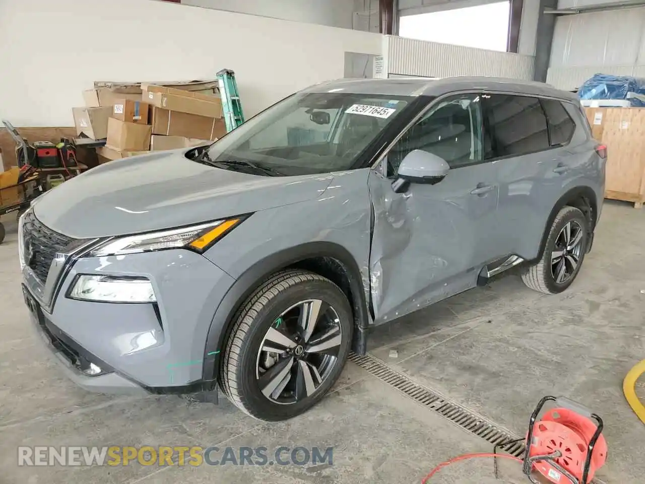 1 Photograph of a damaged car 5N1AT3CB9MC769641 NISSAN ROGUE 2021