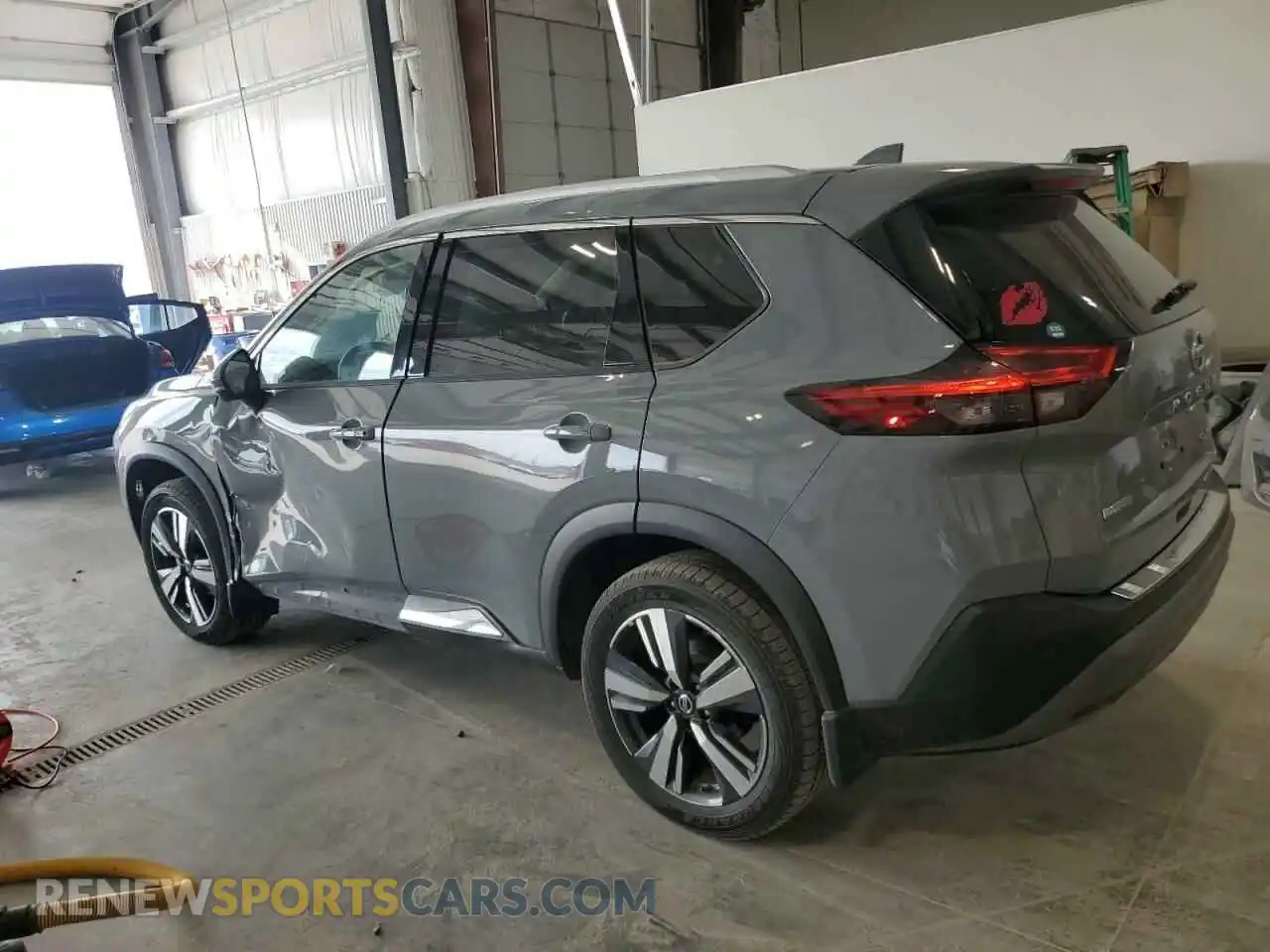 2 Photograph of a damaged car 5N1AT3CB9MC769641 NISSAN ROGUE 2021