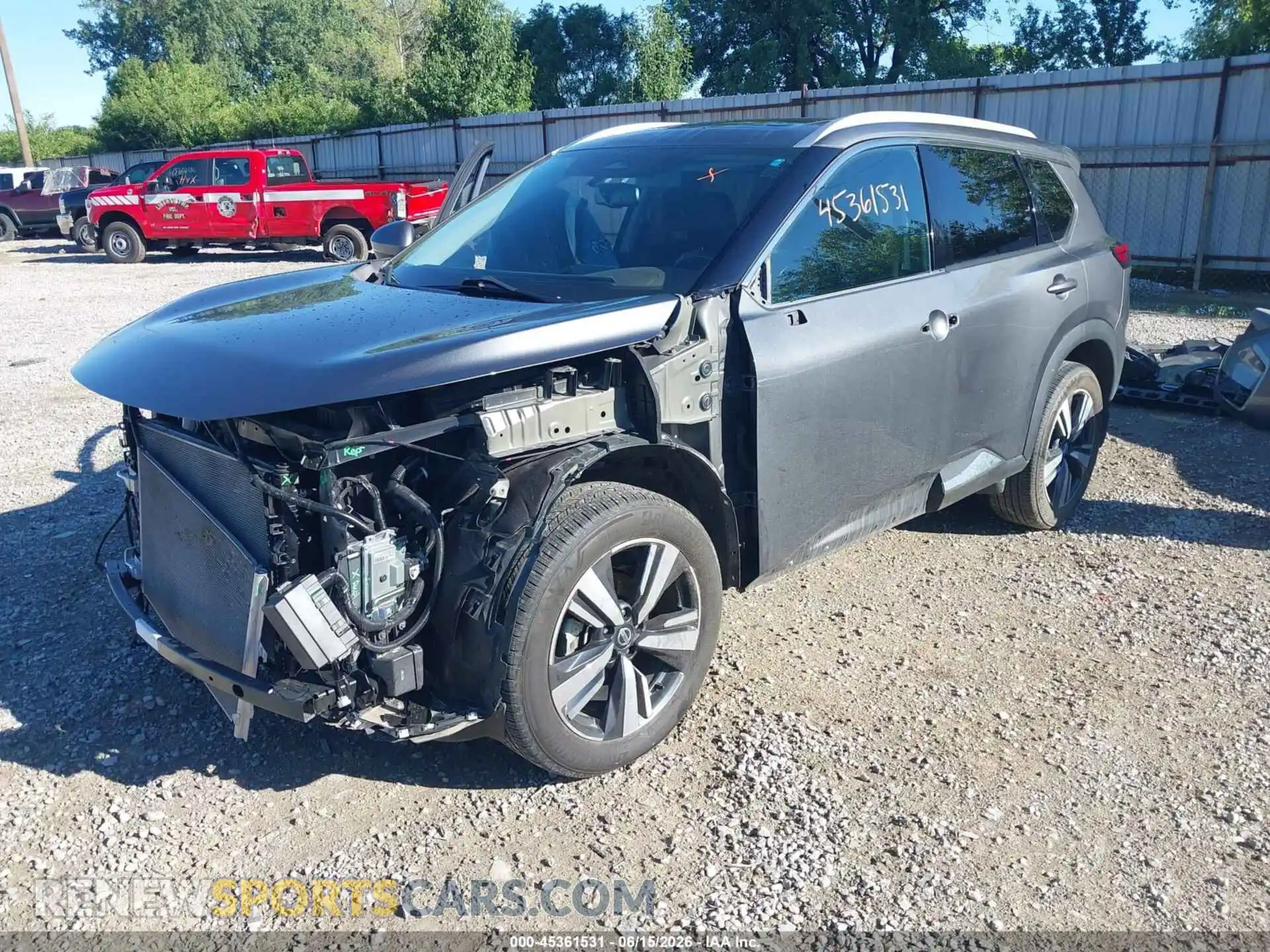 2 Photograph of a damaged car 5N1AT3CB9MC796869 NISSAN ROGUE 2021
