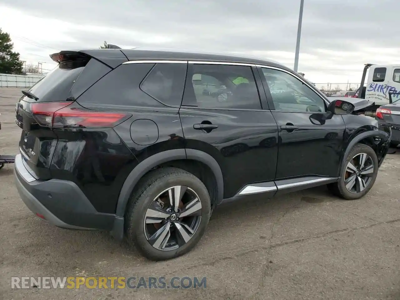 3 Photograph of a damaged car 5N1AT3CBXMC696988 NISSAN ROGUE 2021