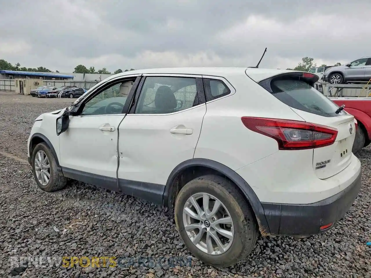 2 Photograph of a damaged car JN1BJ1AV0MW301007 NISSAN ROGUE 2021