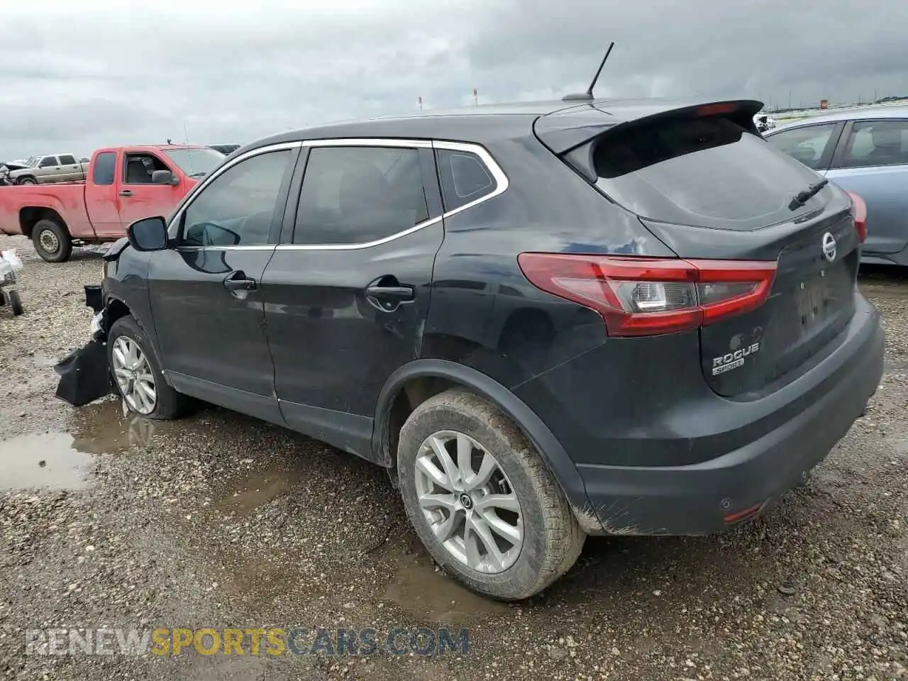 2 Photograph of a damaged car JN1BJ1AV0MW301279 NISSAN ROGUE 2021