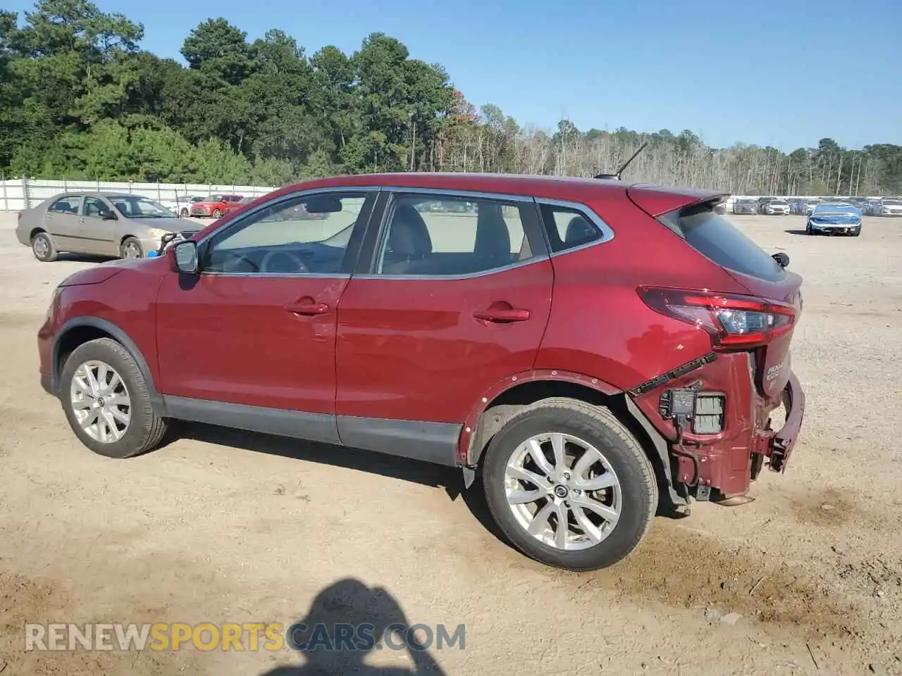 2 Photograph of a damaged car JN1BJ1AV0MW301931 NISSAN ROGUE 2021
