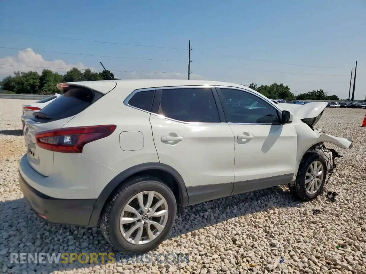 3 Photograph of a damaged car JN1BJ1AV0MW302786 NISSAN ROGUE 2021
