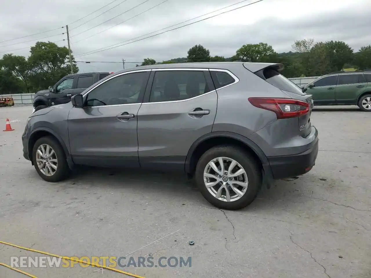 2 Photograph of a damaged car JN1BJ1AV0MW302822 NISSAN ROGUE 2021