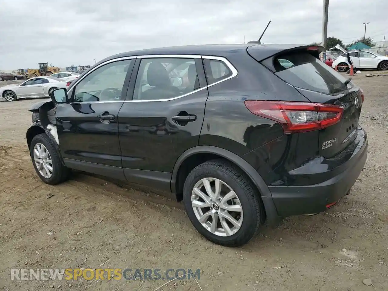 2 Photograph of a damaged car JN1BJ1AV0MW302917 NISSAN ROGUE 2021