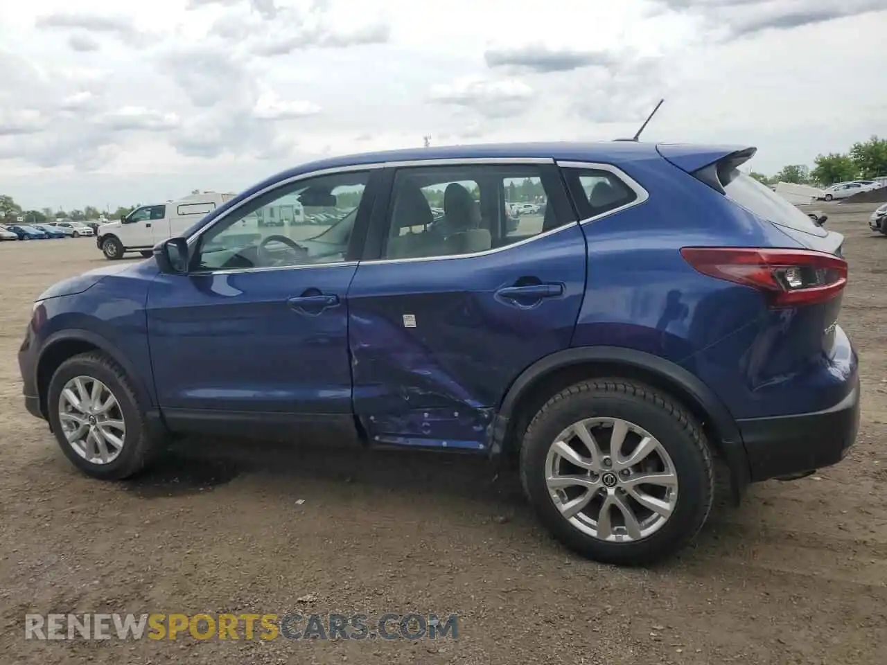 2 Photograph of a damaged car JN1BJ1AV0MW306787 NISSAN ROGUE 2021