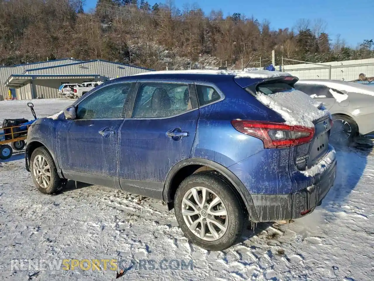 2 fotografías del automóvil dañado JN1BJ1AV0MW306899 NISSAN ROGUE 2021