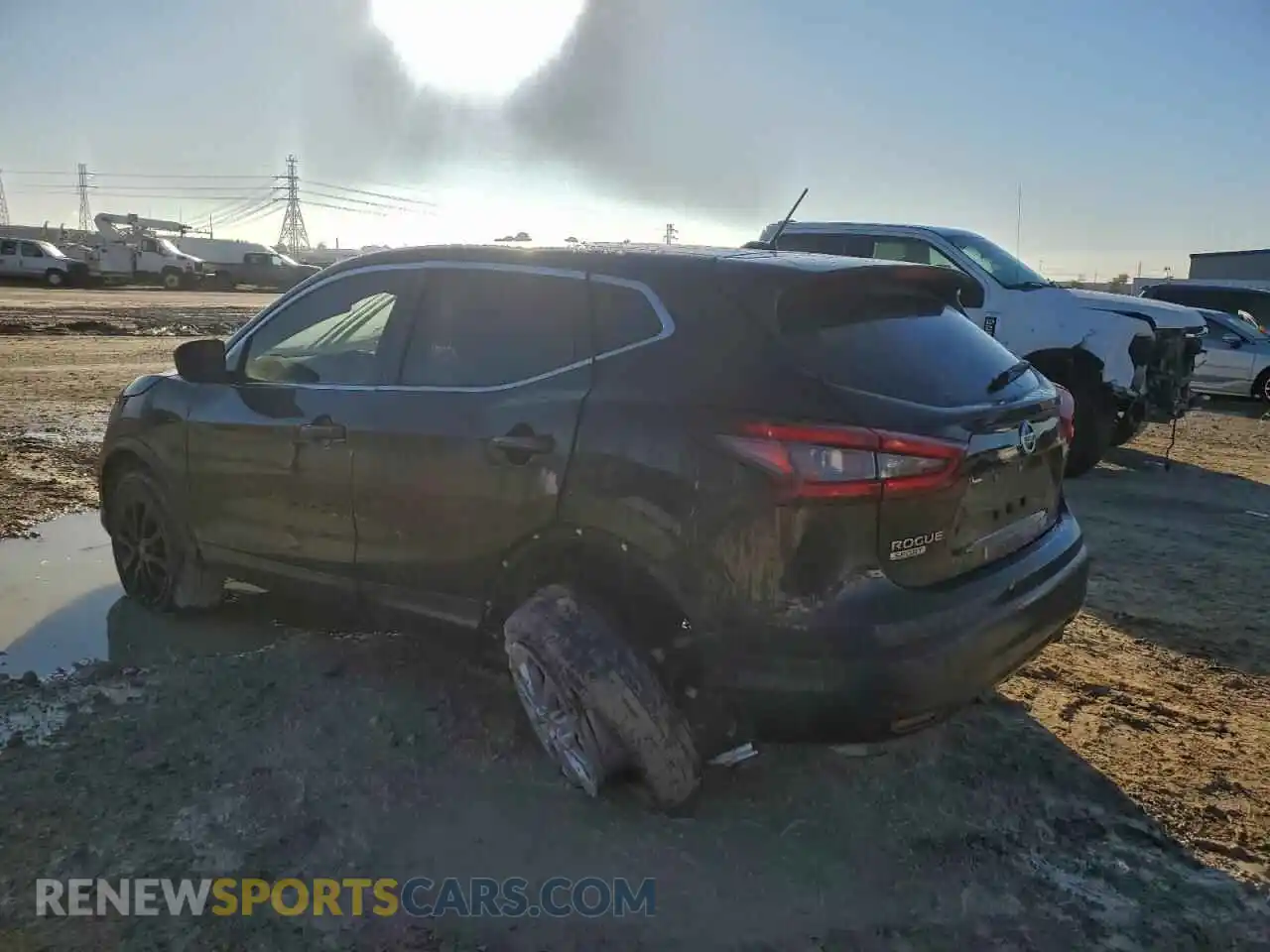 2 Photograph of a damaged car JN1BJ1AV0MW313044 NISSAN ROGUE 2021
