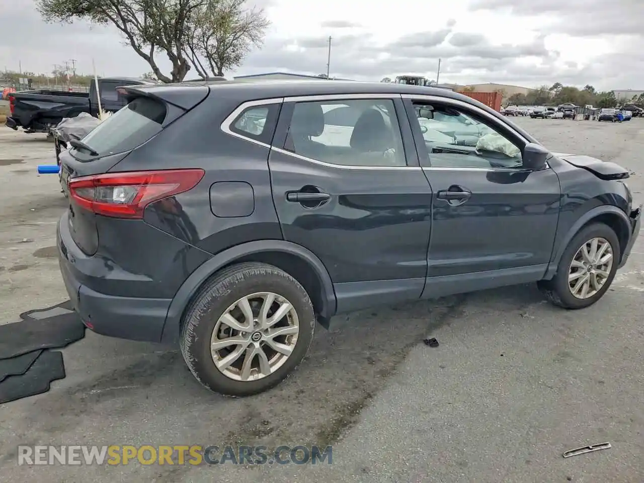 3 fotografías del automóvil dañado JN1BJ1AV0MW313898 NISSAN ROGUE 2021