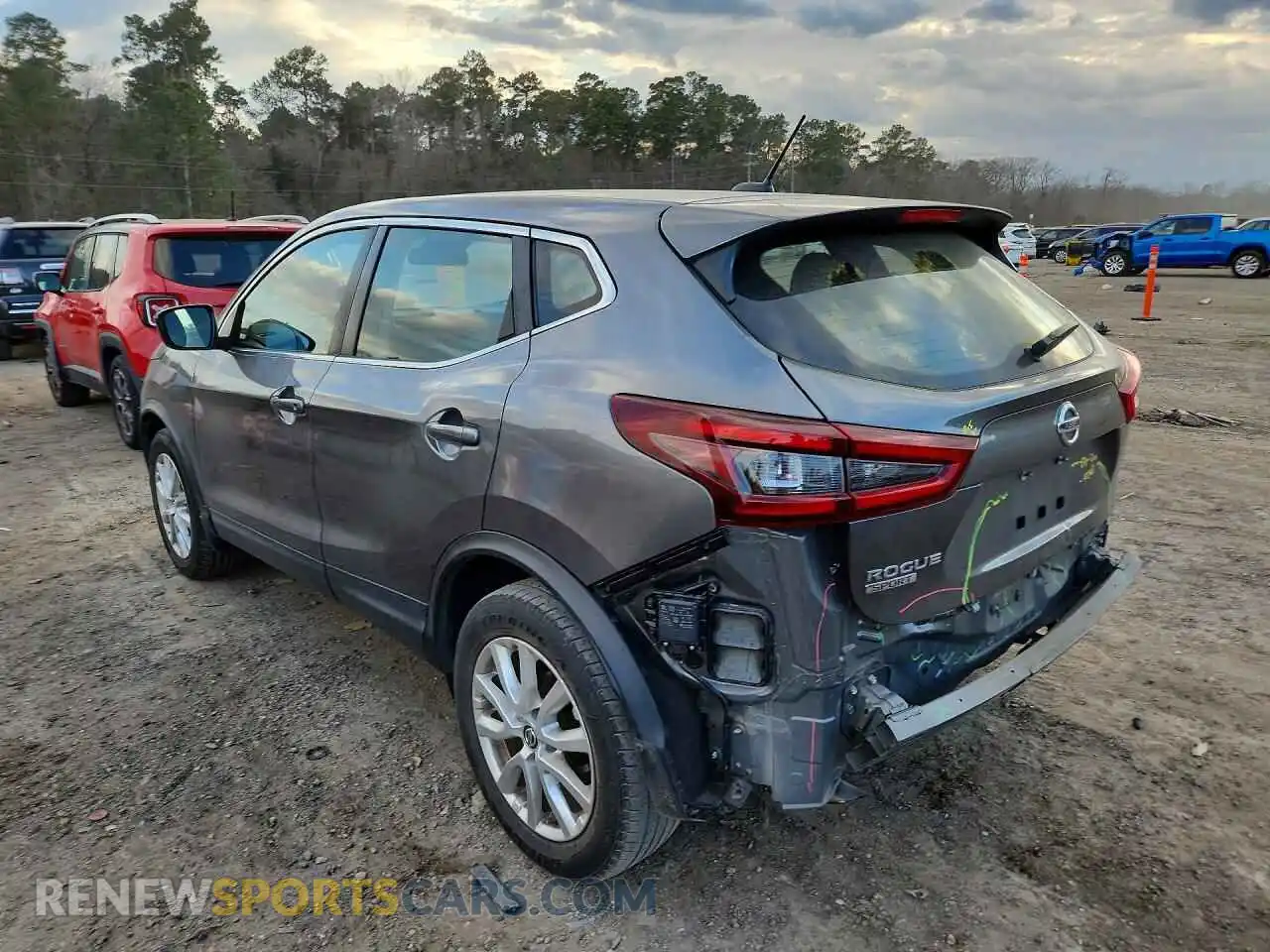2 Фотография поврежденного автомобиля JN1BJ1AV0MW315943 NISSAN ROGUE 2021