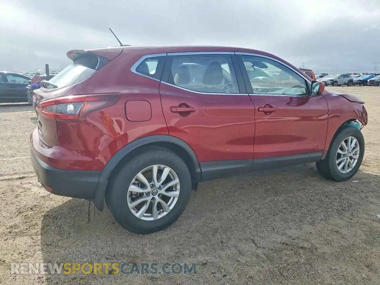 3 Photograph of a damaged car JN1BJ1AV0MW320981 NISSAN ROGUE 2021