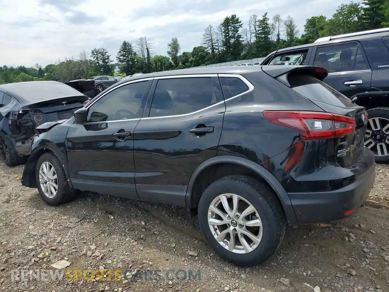 2 Photograph of a damaged car JN1BJ1AV0MW563822 NISSAN ROGUE 2021