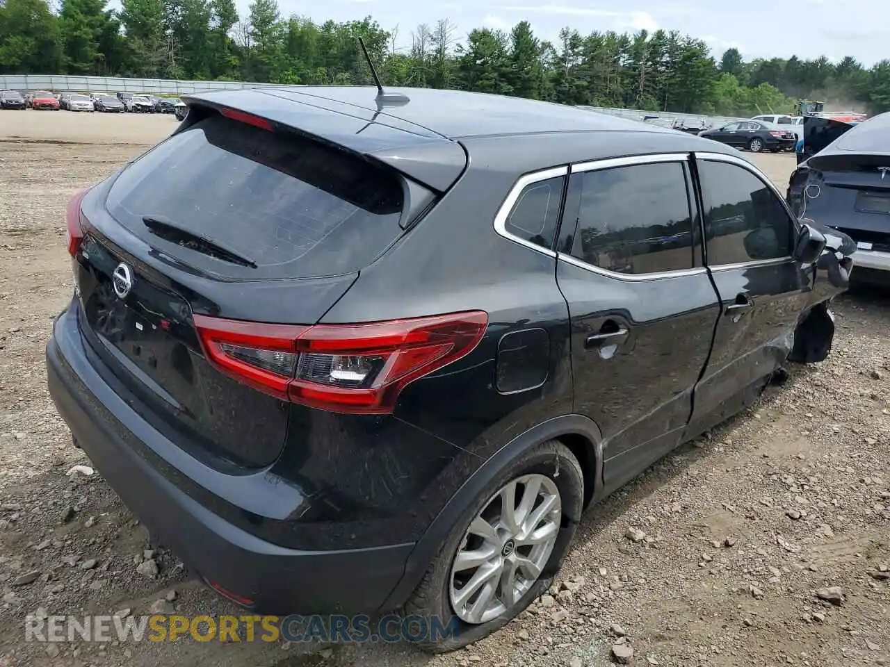 3 Photograph of a damaged car JN1BJ1AV0MW563822 NISSAN ROGUE 2021