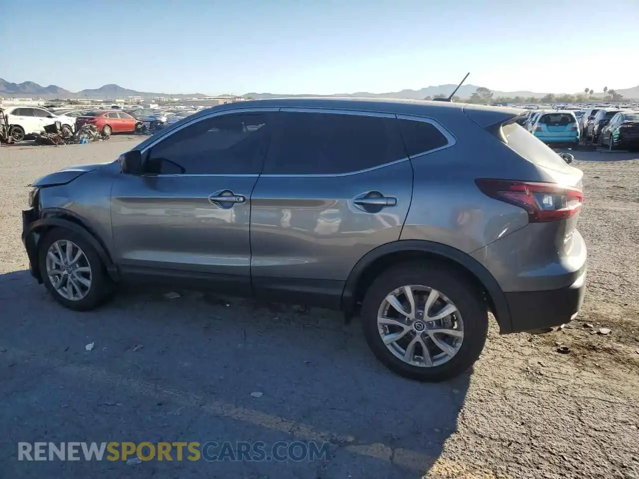 2 Photograph of a damaged car JN1BJ1AV0MW564162 NISSAN ROGUE 2021