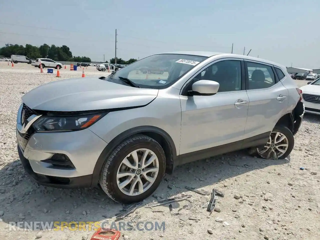 1 Photograph of a damaged car JN1BJ1AV1MW563618 NISSAN ROGUE 2021