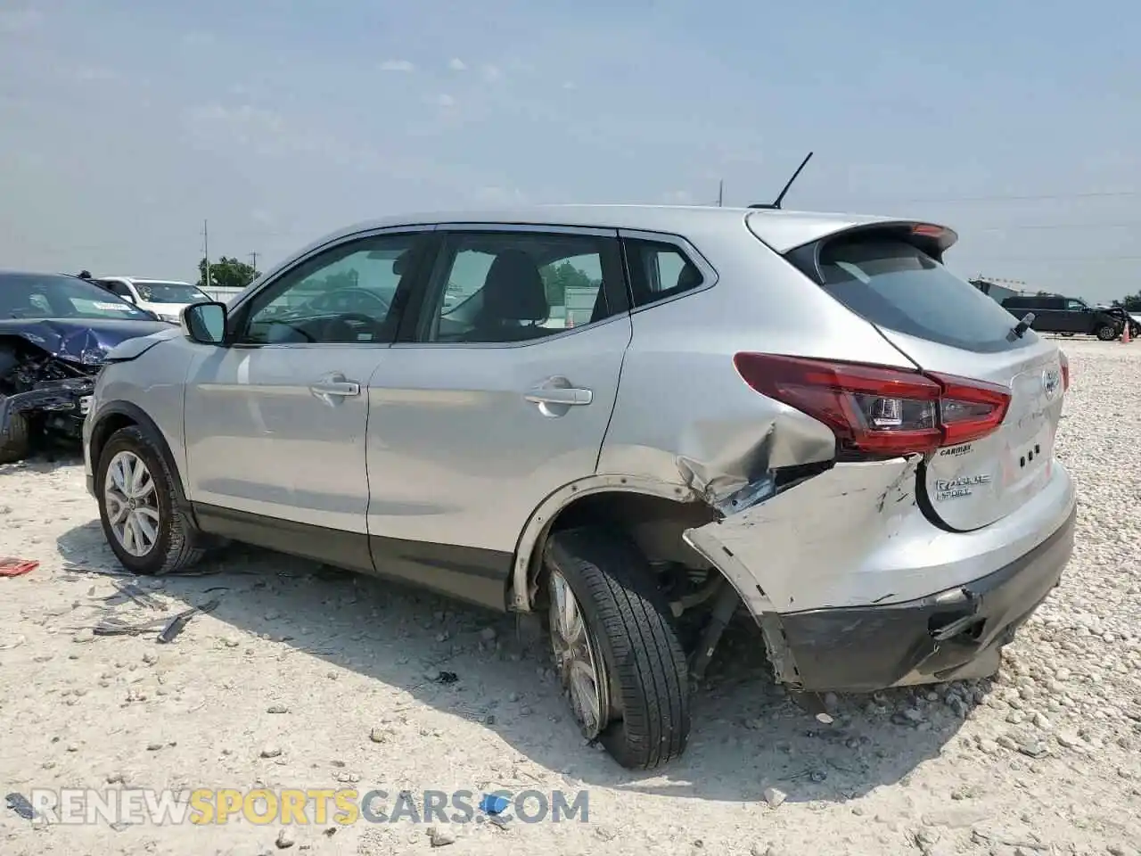 2 Photograph of a damaged car JN1BJ1AV1MW563618 NISSAN ROGUE 2021